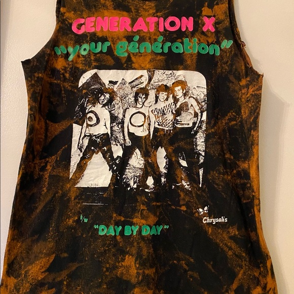 Full Breach Generation X Your Generation Day By Day Custom Bleached & Distressed - Picture 2 of 7